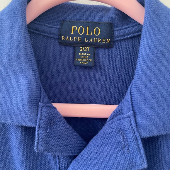 Ralph Lauren rich blue polo. - Picture 3 of 3